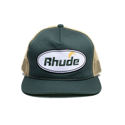 RHUDE MOONLIGHT TRUCKER GREEN/WHITE