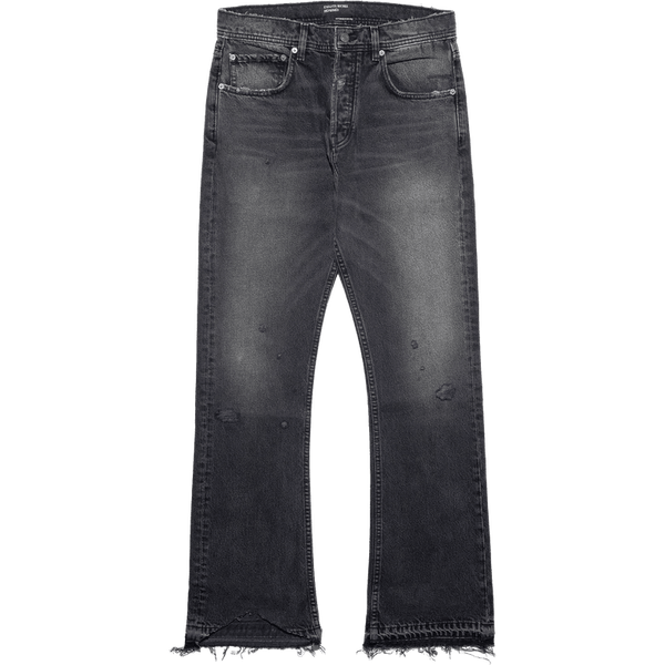 ERD FLARE JEANS WASHED CHARCOAL