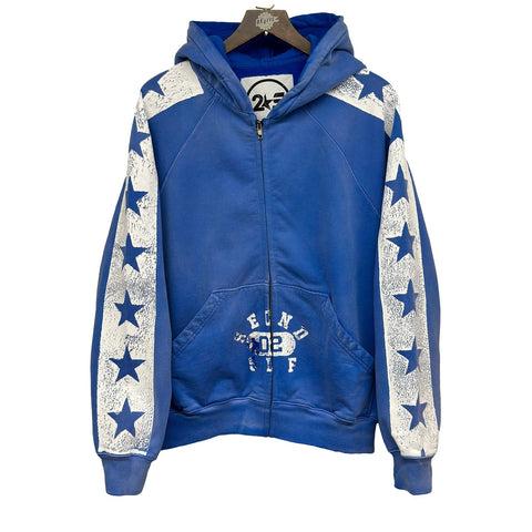 SECND SLF All Star Field Day Zip-Up Blue