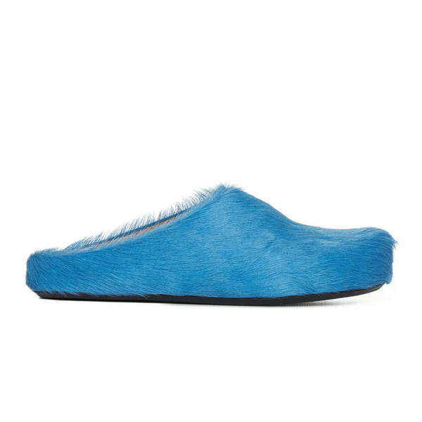 MARNI FUSSBET SABOT BLUE