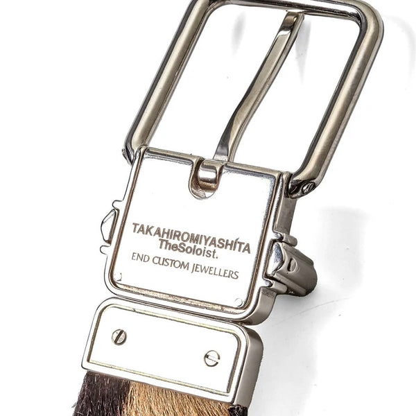 TAKAHIROMIYASHITA TheSoloist. Multiplex belt. beige x beige