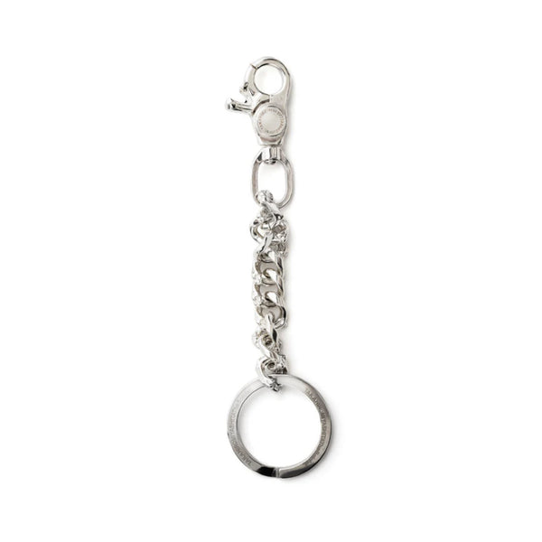 TAKAHIROMIYASHITA TheSoloist. bone shaped key chain. silver