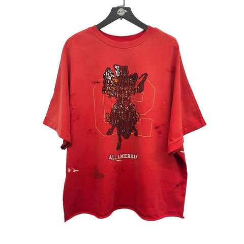SECND SLF ALL AMERICAN VINTAGE TEE RED