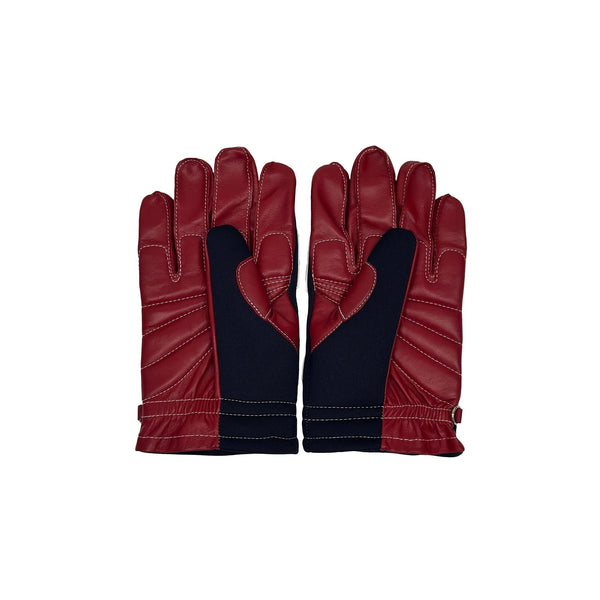 SATOSHI NAKAMOTO MOTO GLOVE OFF WHITE