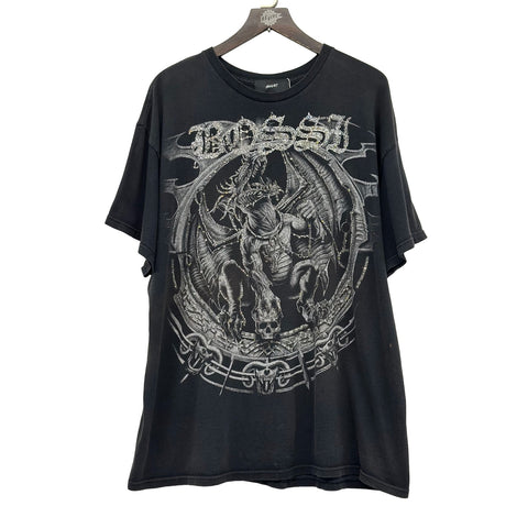 BOSSI VINTAGE DRAGON TEE BLACK