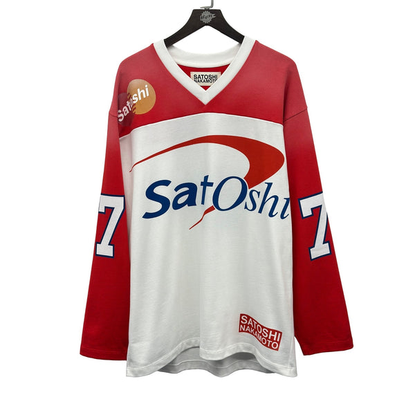 SATOSHI NAKAMOTO BANK OF SATOSHI JERSEY RED